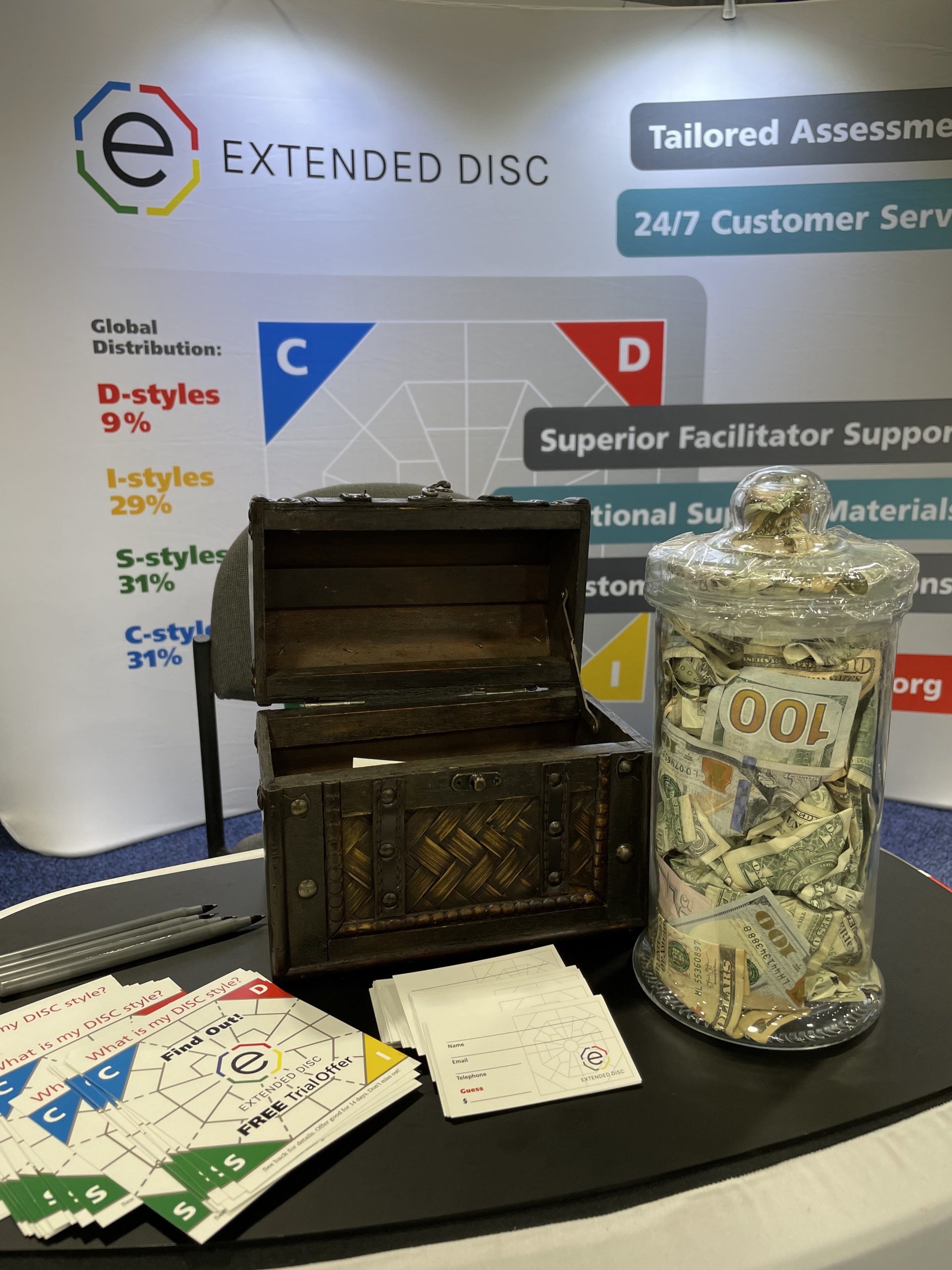 Extended DISC Original Money Jar Winner from the ATD Annual Conference